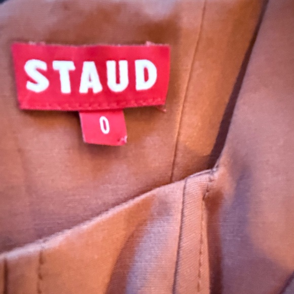 STAUD Brown Corset Mini Dress NWOT - Picture 15 of 16
